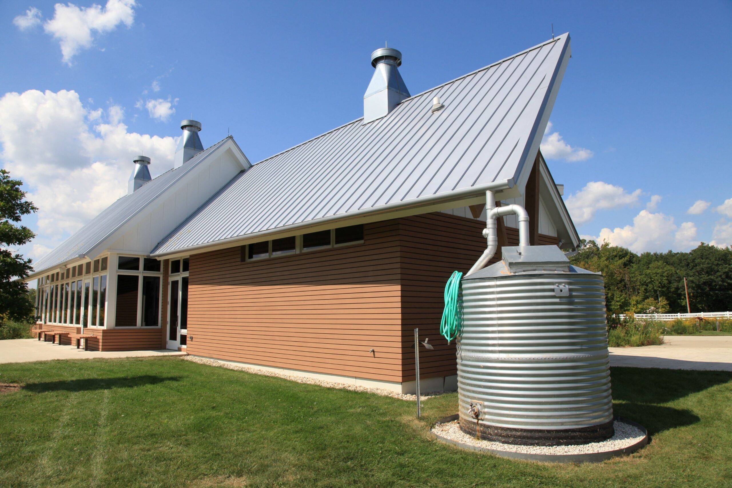 Abwassertank Garten_Zisterne_Metall